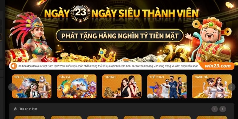 Tìm hiểu về quá trình hình thành phát triển của 23WIN