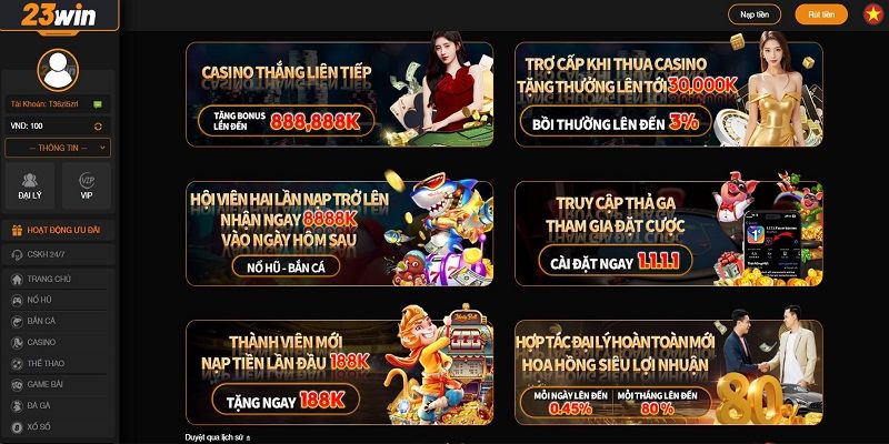 FAQs về casino 23WIN