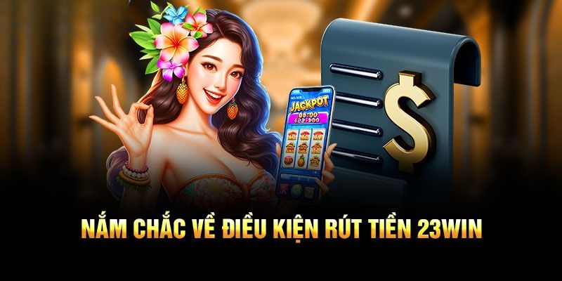 Điều kiện rút tiền 23WIN cần thành viên tiến hành nắm rõ